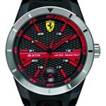 Ferrari 830253 ‘RED REV T’ Quartz Resin and Silicone Watch
