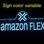 LED Sign for Amazon Flex Drivers Easy to be recognized and Safe When Deliver