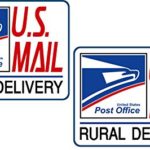 Artisan Owl U.S. Mail Delivery Magnetic Sign for Rural Delivery Carrier Magnet USPS – Large 9″X12″ (Set of Two Magnets)