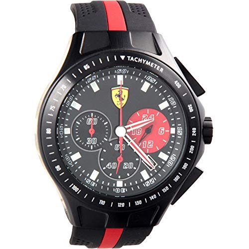 Ferrari Men’s 0830023 Race Day Analog Display Quartz Black Watch