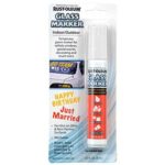 Rust-Oleum 267963 Soap and Water Washable Leaving no Residue Glass Marker, White