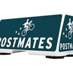 Postmates LED Lighted Car Sign