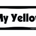 Imagine This Bone Car Magnet, I Love My Lab (Yellow Lab), 2-Inch by 7-Inch