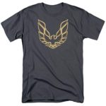 Pontiac Firebird GM Logo General Motors T Shirt & Stickers Charcoal