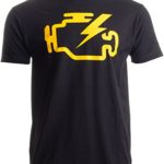 Check Engine Light | Funny Mechanic Macanic Machanic Car Clothing Men T-Shirt