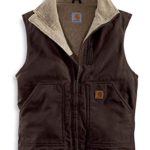 Carhartt Men’s Mock Neck Vest Sherpa Lining