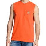 Carhartt Men’s Workwear Pocket Sleeveless Midweight T-Shirt