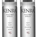 Kenra Volume Spray Hair Spray #25, 80% VOC, 1.5-Ounce (2-Pack) Travel Size