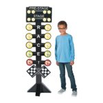 Fun Express – Birthday Race Car Directional Sign for Birthday – Party Decor – Large Decor – Floor Stand Ups – Birthday – 1 Piece