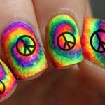 Peace Sign Water Slide Nail Art Decals – Salon Quality!
