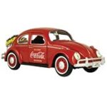 1/24 1967 Volkswagen Beetle with rear Decklid Rack & 2 bottle cases