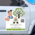 Die Cut Custom Car Magnet Sign | Personalized Logo for Your Car Van Truck | Advertise Your Business Vehicle Magnetic | Professionally Printed