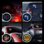 Funny Back Window Sign?Bluetooth App Control LED Sign?Programmable Customizable Text Pattern LED Screen?with Remote Control