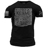 Grunt Style Start Running Men’s T-Shirt (Black, X-Large)