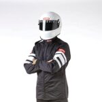 RaceQuip Racing Driver Fire Suit Jacket Multi Layer SFI 3.2A/ 5 Black Large 121005