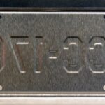 Celebrity Machines Star Trek | NCC-1701 | Metal Stamped License Plate