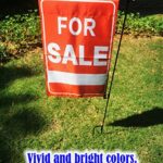 For Sale Sign Garden Flag, Fits Most Garden Flag Stand, 12X18 Inch Double Sided, Furniture Sale Sign, Yard Sale Sign, Car For Sale Sign, Estate Sale Signs, For Sale Signs For Vehicles