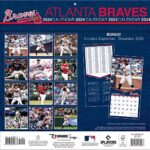 Atlanta Braves 2024 12×12 Team Wall Calendar