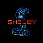Shelby Hand Crafted Glass Tube neon Sign 17(w) insx13(h) ins Neon Sign Lights Beer Bar Sign