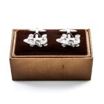 MRCUFF Car Auto Racing Race Pair Cufflinks in a Presentation Gift Box & Polishing Cloth