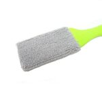 yueton Double Ended Portable Cleaning Brush Mini Hand Held Magic Brush Duster for House, Car, Office (Light Green)