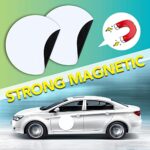 TEXTURE OF DREAMS – Blank Car Magnetic Signs | Customized Automotive Magnets Advertise for Car Doors by Yourself, Decorative Sheets for Vehicles – Round 15-2 PCS