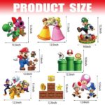 Super bro party supplies 8 PCS Mario Yard Signs with Stakes 8 Styles Mario Party Supplies Super Bros Lovers Lawn Party Decor Super Bros Party Supplies for Mario Outdoor Decorations