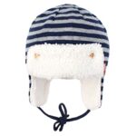 Zando Baby Beanies Infant Toddler Cute Cartoons Hat Baby Boys Earflap Caps Fall Winter Cute Car L (19.69-20.47)suggest 2-4T