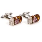MRCUFF Cuban Cigar Pair Cufflinks in a Presentation Gift Box & Polishing Cloth