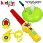 Kiddie Play Traffic Light Toy for Kids Cars and Bikes with Lights and Sounds