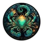 Cancer Zodiac Sign Celestial Astrology Sticker – 3″ Laptop Sticker – Waterproof Vinyl for Car, Phone, Water Bottle – Cancer Decal