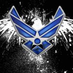 United States Air Force Veteran 3D Metal Car Emblem,U.S. Air Force Wings Auto Car Sticker,Military USAF Retired Decal, Army Off-Road Logo Reffited Vehicle Accessories,Military Gifts Car Decorations