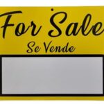 For Sale Signs, set of 2, lg size 9.5″X 12″, eye catching text, high quality weather resistant plastic, matte finish, yard sales, cars, furniture, business, plus “Se Vende”