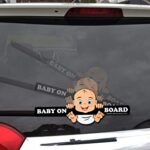 WiperTags Baby on Board Hanging Baby for Rear Wipers