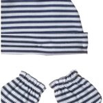 Hudson Baby Unisex Cotton Cap and Scratch Mitten Set, Classic Car, 0-6 Months