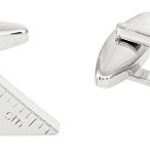 Cuff-Daddy Engineer Architect Measuring Ruler Triangle Cufflinks with Presentation Box