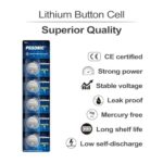 PGSONIC CR2016 3V Lithium Battery (5pcs)
