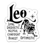 Zodiac Leo Sign Birthday Sticker – 3″ Laptop Sticker – Waterproof Vinyl for Car, Phone, Water Bottle – Leo Decal