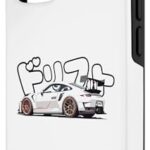 iPhone 13 Jdm Motorsports Japan Word Drift behind a GT3 RS Car Lover Case