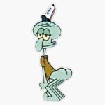 Squidward Twerk Vinyl Window Bumper Sticker Decal 5″