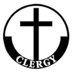 (Set of 3) Clergy Religion Printed Decal Sticker – Sticker Graphic – Auto, Wall, Laptop, Cell, Truck Sticker for Windows, Cars, Trucks