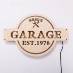 Custom Neon Garage Sign, Personalized Garage Sign, Custom Garage Name Sign, Garage Light Up Sign, Garage Led Sign, Garage Neon Sign Custom
