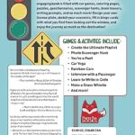 Road Trip Activities and Travel Journal for Kids (Happy Fox Books) Over 100 Games, Mazes, Mad Libs, Writing Prompts, Scavenger Hunts, and More to Keep Kids Having Fun in the Car with Zero Screen Time