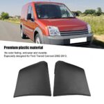 Rear Bumper Protector Caps Assembly Black Plastic Rear Bumper Guard Fit for Ford Transit Connect 2002-2013 1387174 4447730,etc