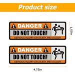 BELOMI 2PCS Student Driver Car Magnet Sticker Signs, Extra Large Removable Automotive Magnetic Bright & Reflective Road Safety Please Be Patient Sign Decal for Bumper Rookies, Universal Fit (Orange)