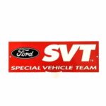 ZIC Motorsports Ford SVT Special Vehicle Team Heavy Duty Metal Garage Wall Sign (Small)