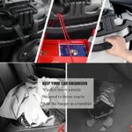 PME PIVOFUL MOBILE ENHANCEMENT 3 in 1 Car Coat Hanger Headrest Coat Hanger Coat – Black