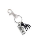 Toynk A Nightmare On Elm Street Sign and Freddy Glove Car & Backpack Keychain Ring – Awesome & Heavy Duty Metal Key Holder Organizer – Cool Collectible Novelty Accessories for Men, Women & Millenials