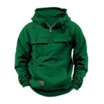 Try Before You Buy Mens Clothing Sweatshirts Men’s Hoodies Pullover Soft Hoodies for Men Men’s Car-Hartt Hoodie Chamarras Cahartt para Hombre Carhart Jackets for Men for Work,Green-2,XX-Large