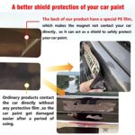 2Pack Delivery Vehicle Car Magnet,Delivery Vehicle Signs for Car,Reflective Delivery Vehicle Magnet for Car,Flex Driver Car Signs